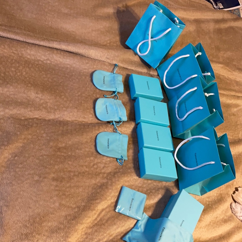 Tiffany and Co boxes
